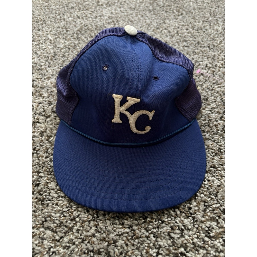 Vtg Sports Specialties SnapBack Hat Kansas City Royals MLB KC YoungAn